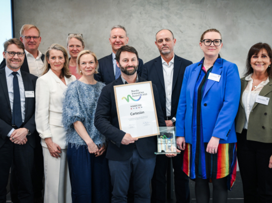 Norwegian Cartesian wins Nordic Innovation Award for its energy solution