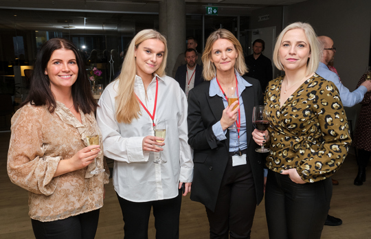 Dagný Fjóla Jóhannsdóttir, Guðrún Ósk Frímannsdóttir, Linda B. Helgadóttir og Magnea Lillý Friðgeirsdóttir