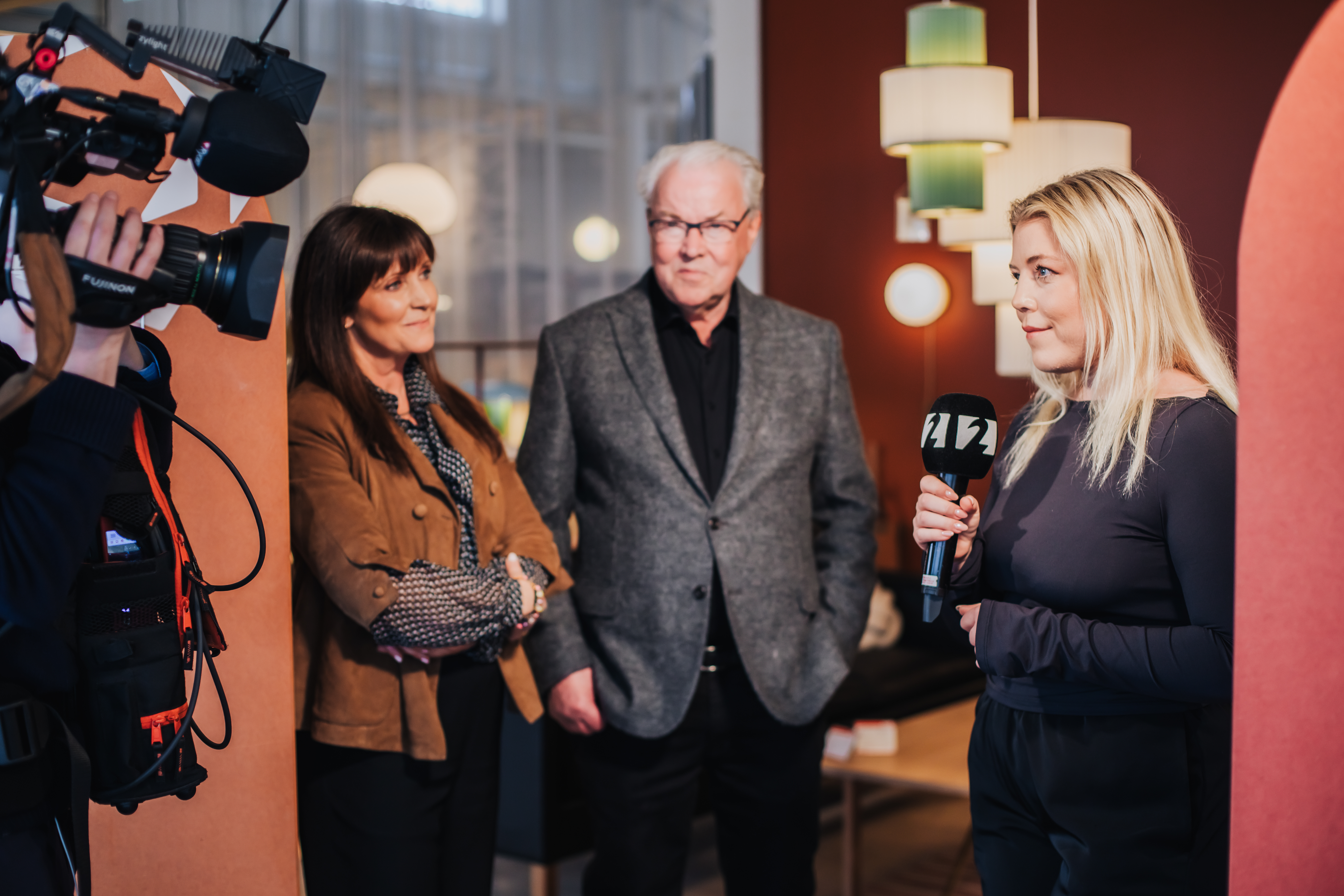 Borghildur Erlingsdóttir forstjóri Hugverkastofunnar, Eyjólfur Pálsson forstjóri Epal og Kristín Ólafsdóttir fréttakona á Stöð2.