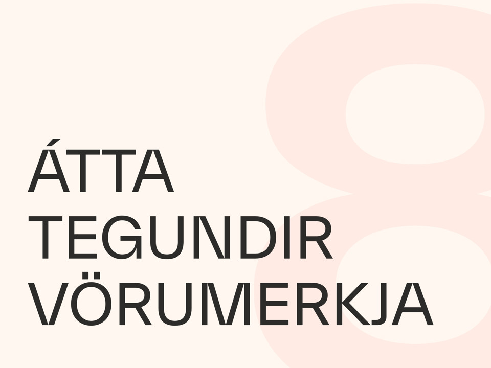 Átta Tegundir Vörumerkja Web
