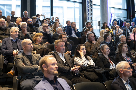 Áhorfendur á Nýsköpunarþingi 2023