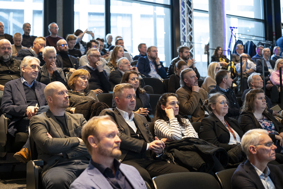 Áhorfendur á Nýsköpunarþingi 2023
