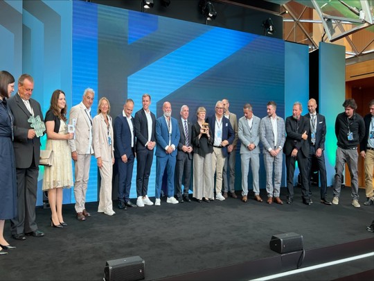 An electric outboard motor, an expresso machine and Maria Benktzon receive the DesignEuropa awards 2023