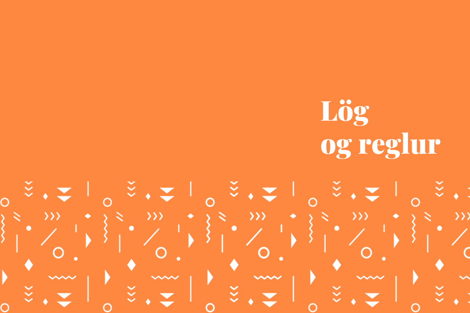 Log Og Reglur Appelsinugult