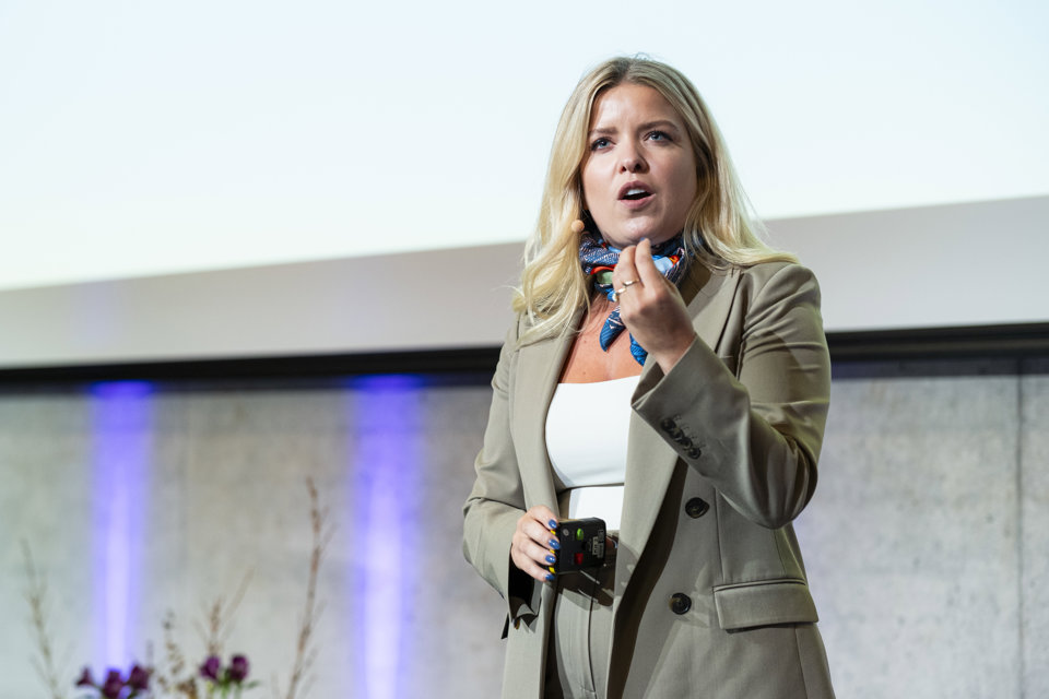 Áslaug Arna Sigurbjörnsdóttir, háskóla-, iðnaðar- og nýsköpunarráðherra