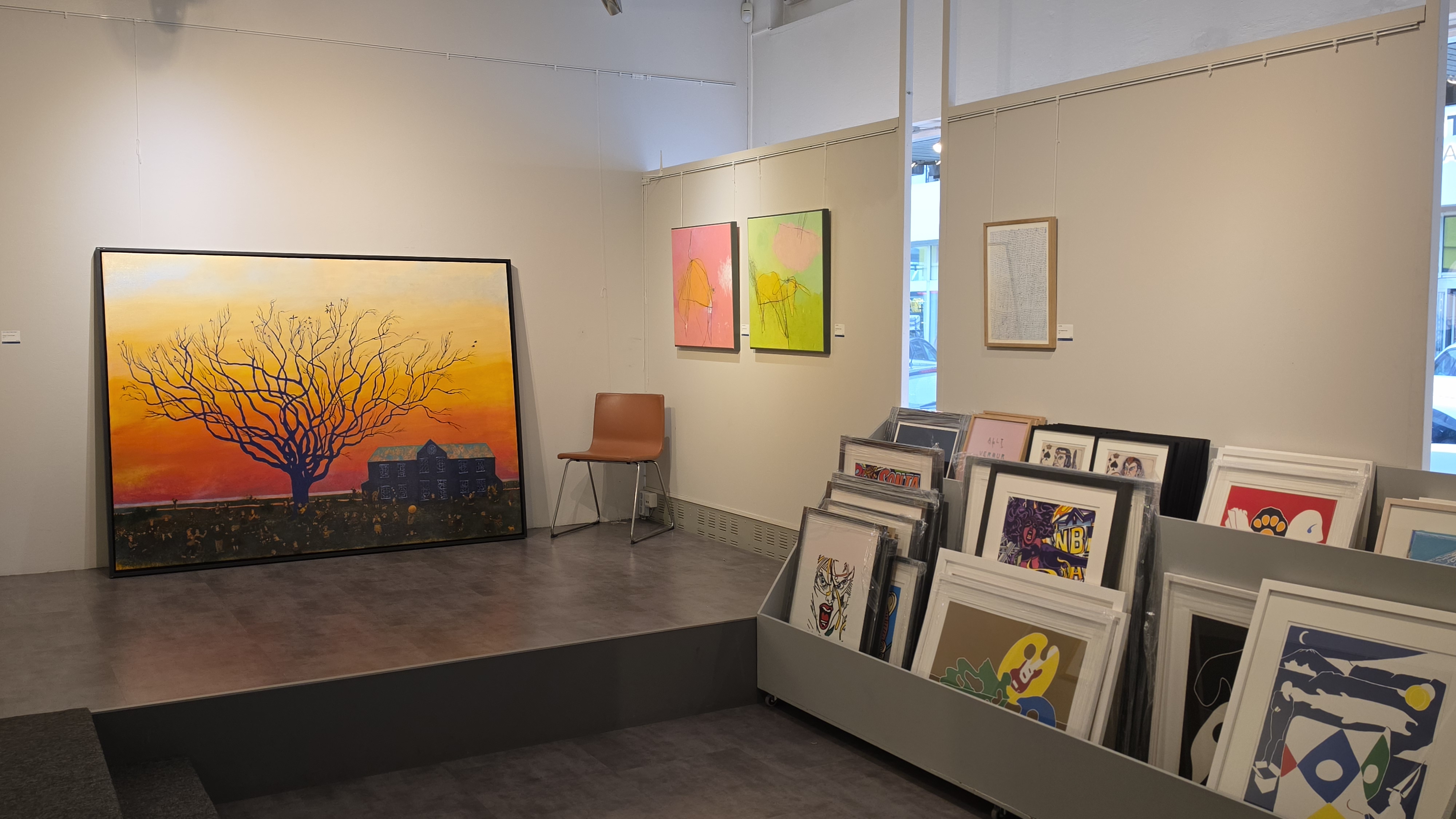 Gallerí Fold represents, among others, Haraldur Michael Bilson (b. 1948), whose work is known throughout the world.