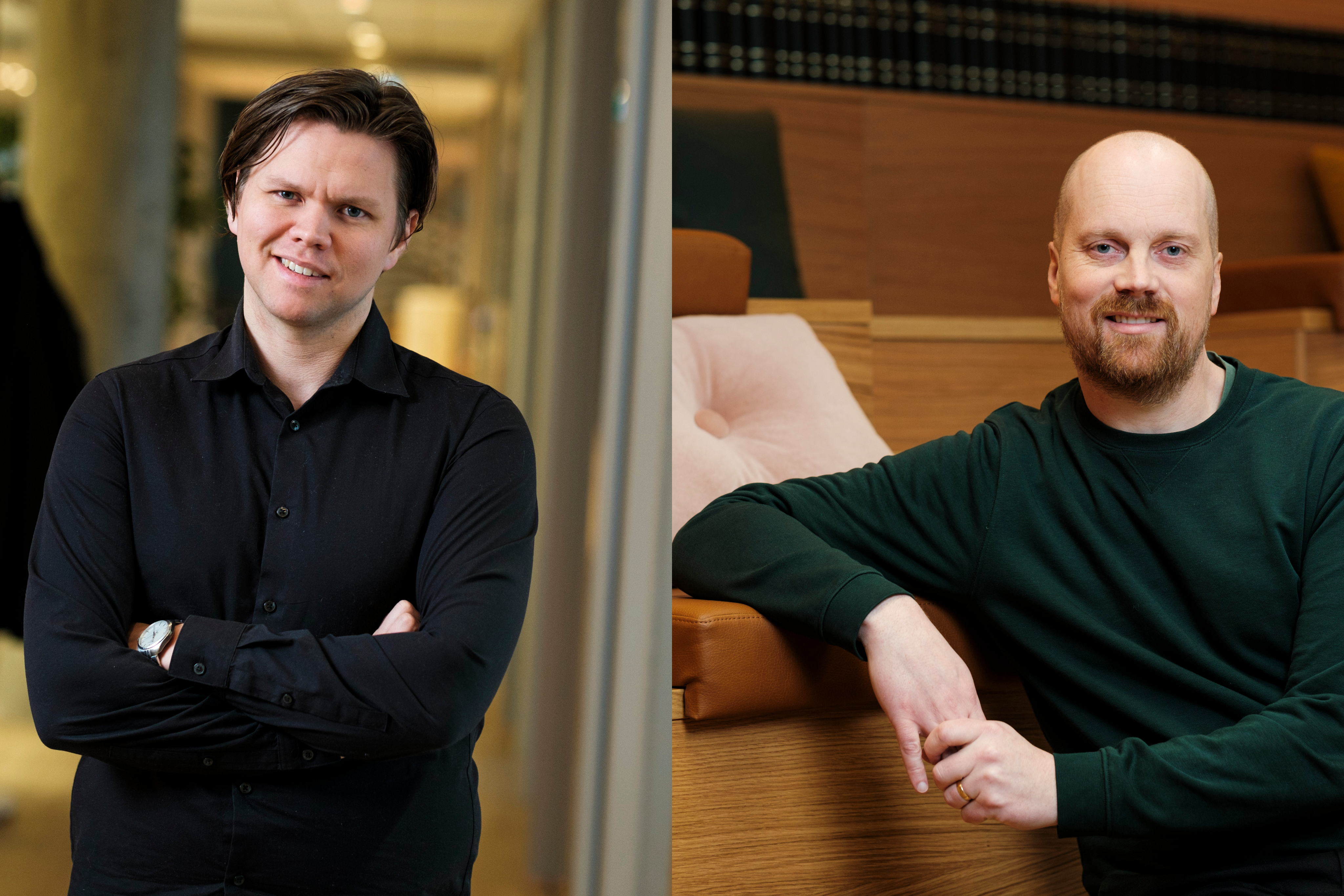 Jóhann Skúli Jónsson lögfræðingur og Pétur Vilhjálmsson stafrænn leiðtogi