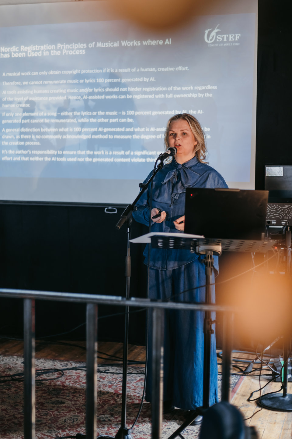Guðrún Björk Bjarnadóttir, framkvæmdastjóri STEFs