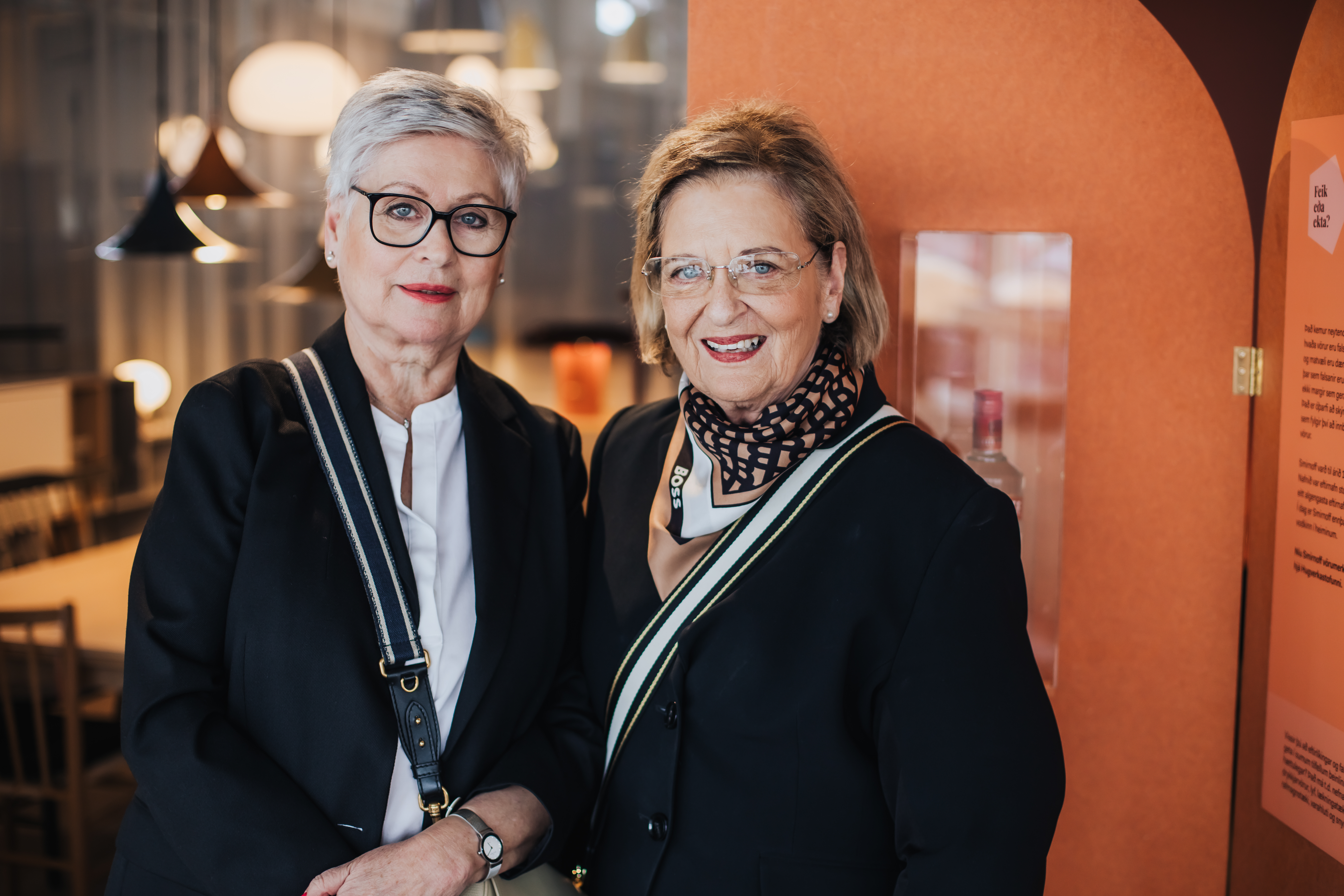 Ingibjörg Þóra Gunnarsdóttir og Ásta Bjarnadóttir