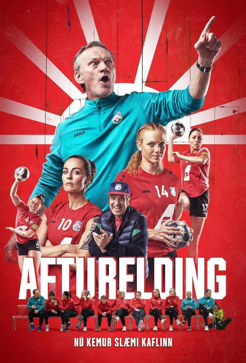 Auglýsinga fyrir sjónvarpsþættina Aftureldingu