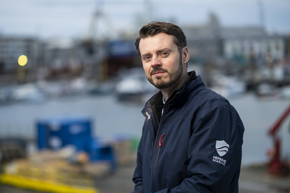 Karl Birgir Björnsson, framkvæmdastjóri og einn stofnenda Hefring Marine. Mynd: Golli.