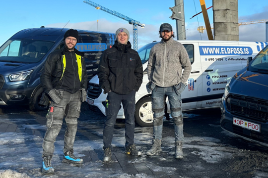 Brothers Construction Company, Eldfoss ehf., owns trademark of the month