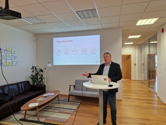 Eiríkur Sigurðsson, samskiptastjóri Hugverkastofunnar